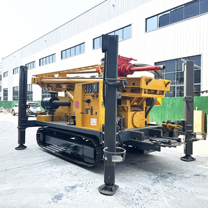 Spedizione gratuita 1500m profondità foro profondo cingolato acqua di perforazione per pozzi 220V con pompa e componenti del nucleo del motore - Product Image 3