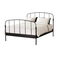 Vente en gros d'usine, OEM personnalisé, lit double king size moderne à prix abordable, base de lit en métal