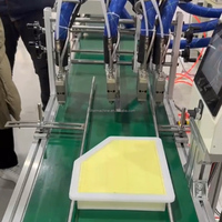 Filtre à air de voiture en PU de haute qualité avec ligne de colle thermofusible