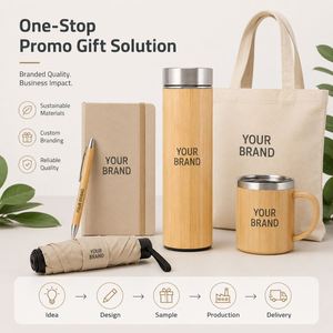 Gourde isotherme en bambou naturel premium 500 ml, en acier inoxydable 304 à double paroi, avec logo personnalisé pour cadeaux en gros - Product Image 6