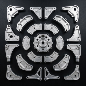 Piezas Personalizadas <span class=keywords><strong>de</strong></span> Fresado CNC <span class=keywords><strong>de</strong></span> Aluminio y Acero Inoxidable <span class=keywords><strong>de</strong></span> <span class=keywords><strong>5</strong></span> Ejes para Mecanizado, <span class=keywords><strong>Precio</strong></span> <span class=keywords><strong>de</strong></span> Fábrica, Ingeniería Mecánica, Mecanizado CNC - Product Image 4