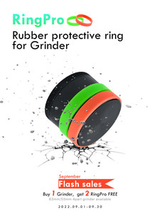 VAGrinders Grinder per Erbe da 63mm Stile Moderno con Logo OEM Gratuito per Accessori Fumatori Senza MOQ Spedizione in 24 Ore - Product Image 2