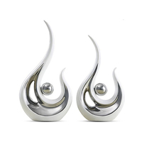 Ornements décoratifs en porcelaine de forme de Couples de phénix uniques créatifs de luxe nordique pour la décoration intérieure pour la décoration de chambre d'art