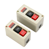 Interrupteur à bouton-poussoir mécanique ABS 3P 3,7KW 15A 250V avec panneau sans LED IP40, borne à vis pour appareils électroménagers TBSP-315
