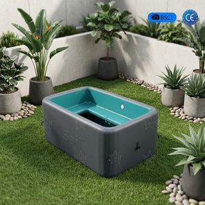 Spa gonflable de qualité commerciale, robuste, avec pompe intégrée et système d'eau salée, <span class=keywords><strong>piscine</strong></span> de spa extérieure de luxe pour le camping et le jardin - Product Image 2