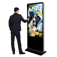 Pantalla LCD para Kiosco de 43, 55 y 65 Pulgadas, Pantallas de Publicidad Digital y Señalización, Kiosco Interactivo con Pantalla Táctil de Pie