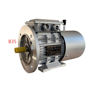 Snelremmende Driefase 4-polige Asynchrone Remmotor 380V Ie3 Efficiëntie Ip54 Bescherming Aluminium Behuizing 1400 Rpm Takel - Product Image 1