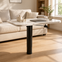 Base de table relevable de type presse
