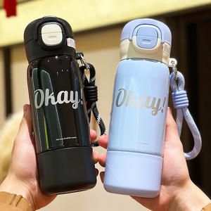 Bien! Botella de Agua Aislada de Acero Inoxidable de 500 ml, Doble Pared, al Vacío, para Niños, Uso Escolar, Invierno 2025 - Product Image 4