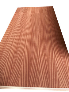 Contrachapado de Chapa de Sapelli de 5.2mm con Núcleo de Madera Dura, <span class=keywords><strong>Color</strong></span> Oscuro, Vetas Claras, para Arabia Saudita - Product Image 2