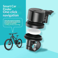 Rastreador GPS Oculto para Bicicleta, Resistente al Polvo IP67, para Montar en el Manillar, Compatible con 6.0 CR2032, Anti-Pérdida, Navegación Android, para Todo Tipo de Clima