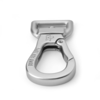 Crochets de laisse pour chien en alliage de zinc de haute qualité, largeur intérieure 18, 20, 22 mm, avec verrou, plus résistants