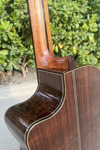 Chitarra Classica Elettrica Aiersi, Interamente in Legno Massello, Artigianato Spagnolo, Strumento Musicale Professionale Fatto a Mano con Pickup - Product Image 6