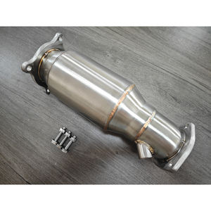 AKS Downpipe baja tahan karat untuk Audi A4 A5 B9 2017 + Downpipe - Product Image 6