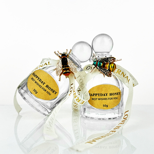 Botella <span class=keywords><strong>de</strong></span> Vidrio Transparente Redonda <span class=keywords><strong>de</strong></span> 50g <span class=keywords><strong>para</strong></span> Miel, Envase <span class=keywords><strong>de</strong></span> Vidrio <span class=keywords><strong>para</strong></span> <span class=keywords><strong>Vino</strong></span>, Difusor <span class=keywords><strong>de</strong></span> Aceite <span class=keywords><strong>de</strong></span> Perfume <span class=keywords><strong>de</strong></span> 50ml con Tapa <span class=keywords><strong>para</strong></span> <span class=keywords><strong>Regalo</strong></span> <span class=keywords><strong>de</strong></span> <span class=keywords><strong>Boda</strong></span> - Product Image 1