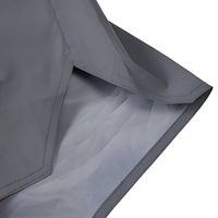 Shorts de sport unisexe 3XL à séchage rapide, avec logo brodé personnalisé, en nylon tissé, taille mi-haute, fermeture à cordon, couleur unie, pour un port facile et rapide.
