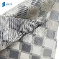 Sacs en tissu revêtu pu, matériel oxford, polyester, résistant aux UV de haute qualité, jacquard à carreaux