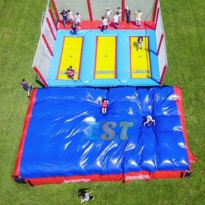 Airbag gonflable commercial de saut de Offre Spéciale Airbag d'entraînement de cascade Freestyle Free Drop Skiing Landing Airbag - Product Image 4