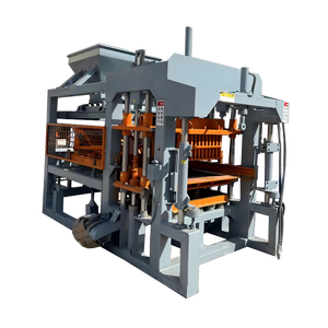 <span class=keywords><strong>QT6</strong></span>-15 hoàn toàn tự động thủy lực 8 inch rỗng rắn màu Lát Bê Tông khối gạch Máy làm - Product Image 1