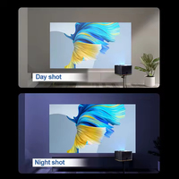 Taşınabilir Android Akıllı Projektör 1080P LCD Ekranlı Mini Projektör, İş, Eğitim ve Dış Mekan Filmleri için Ekranlı