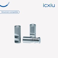 Analoge dentaire de précision compatible Straumann pour la fabrication de modèles en pierre en laboratoire, ajustement stable pour le flux de travail de la restauration prothétique