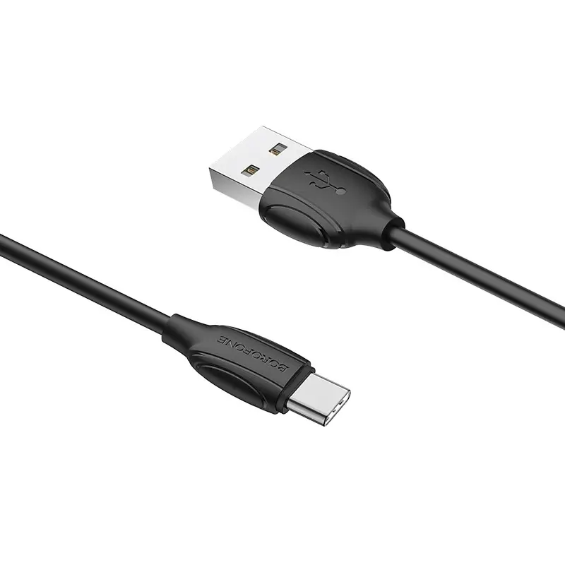 BOROFONE BX19 ПВХ материал 1 м Самый дешевый Usb-кабель типа C