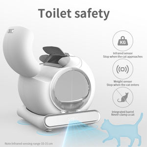 Ingesloten Grote Kattenbak Slimme Automatische Kattentoilet Zelfreinigende Kattenbak - Product Image 5