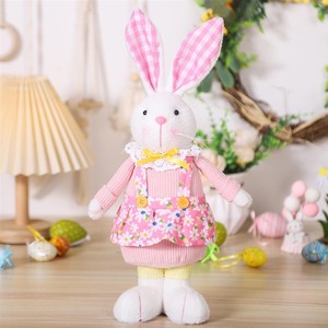 2024 superventas Peluches Juguetes De Animales personalizados lindo Kawaii pareja conejo puntada juguetes de animales de peluche para niñas niños Peluches - Product Image 3