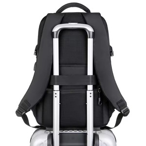 Biểu Tượng Tùy Chỉnh Ba Lô Màu Đen 15.6 Inch Không Thấm Nước Máy Tính Xách Tay Bagpack Oxford Ngày Kinh Doanh Gói Túi Với USB Du Lịch Ba Lô Cho Nam Giới - Product Image 6