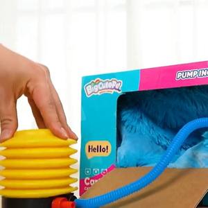 Muñeco de peluche bordado inflable, oso de princesa, bola mágica de dibujos animados, alivio del estrés, forro de malla de relleno de algodón PP, caja de regalo de juguete bonito - Product Image 4