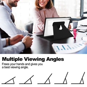 For Samsung Galaxy Tab S10 FE/S9 FE <strong>10</strong>.9&quot; Transparent 360 Degree Rotating Acrylic <strong>Tablet</strong> <strong>Keyboard</strong> Leather <strong>Case</strong> <strong>with</strong> Pen Slot - Product Image 3