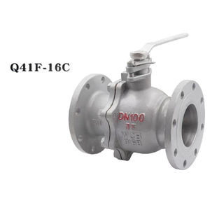Válvula de Bola Industrial de 2 Vías FLQ41F-16P, 1.6-6.4MPa, -22-140F, Manual, con Brida, de Acero Inoxidable SS304/SS316 Fundido, Sellado PTFE, OEM - Product Image 4