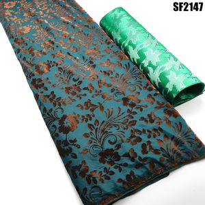 2023 soie velours africain dentelle tissu français coudre robe mariée dentelle tissu pour mariage/fête - Product Image 5