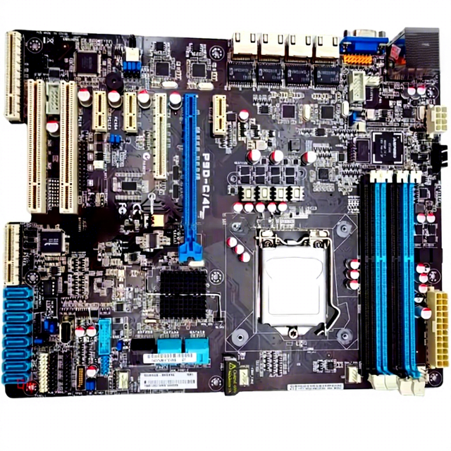 Refurbished Desktop Motherboard for P9D-C/4L 1150 with DDR4 Intel Chipset Single Channel IDE 16GB RAM