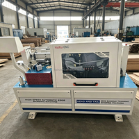Machine à chantourner les bords, dispositif d'enroulement de ruban flexible, presse anti-bulles, panneau composite bois-plastique (WPC) pour meubles