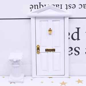 Porte miniature de jardin féerique pour maison de poupée à l'échelle 1/12, en promotion - Product Image 4