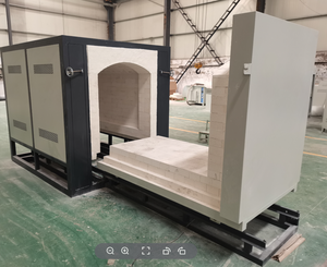 1400C xử lý nhiệt gốm gốm thiêu kết lò đư<span class=keywords><strong>a</strong></span> đón lò để bán nhà sản xuất lò hầm - Product Image 5