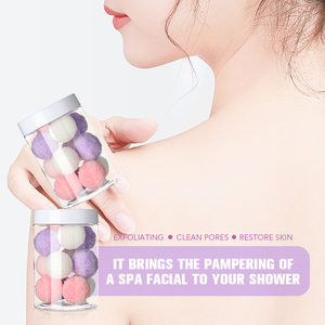 Boules <span class=keywords><strong>de</strong></span> gommage corporel au sucre hydratantes et réparatrices pour usage quotidien, boules exfoliantes blanchissantes - Product Image 4