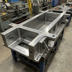 Componente Estructural de Chasis AGV de Alta Resistencia, Estructura de Acero Mecanizada con Precisión por CNC para Vehículo Guiado Automatizado - Product Image 1