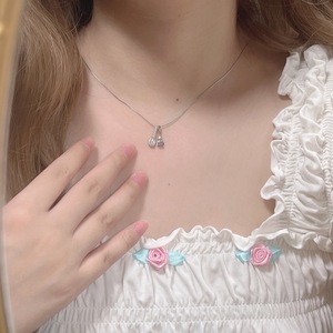 สร้อยคอจี้พู่เงินแท้ S925 ดีไซน์ Safe Wheat Road คอลเลคชั่นใหม่ระดับไฮเอนด์จากจีน ทรงเล็ก ใส่ได้ทั้งเอวและไหปลาร้า - Product Image 2