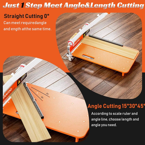 Outils <span class=keywords><strong>à</strong></span> main en bois de qualité industrielle professionnelle projet revêtement de sol Guillotine Cutter pour sol stratifié-coupeur en plastique - Product Image 4
