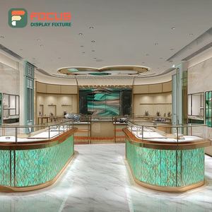 Vitrina de Joyería Personalizada para Centro Comercial, Vitrina de Joyería con Superficie Pulida, Mueble de Joyería para Tienda - Product Image 2