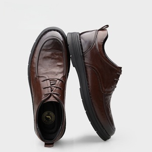 Chaussures en cuir décontractées pour hommes haut de gamme 2026 – Nouveauté respirante à semelle souple, à lacets, pour toutes les saisons - Product Image 2