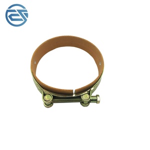 Collier de serrage robuste en acier au carbone galvanisé pour tuyau d'échappement, avec protection anti-poussière pour courroie et axe de godet d'excavatrice, type T-bolt - Product Image 5