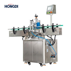 Machine d'étiquetage automatique électrique rotative haute vitesse pour bouteilles et bocaux avec écran tactile, faible bruit, pour l'emballage des canettes - Product Image 2