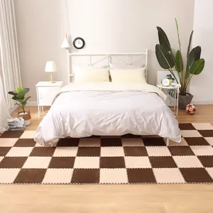 Tapis de sol en <span class=keywords><strong>mousse</strong></span> à emboîter Tapis de puzzle insonorisé épaissi <span class=keywords><strong>pour</strong></span> salon, chambre et salle de jeux <span class=keywords><strong>pour</strong></span> enfants - Product Image 4