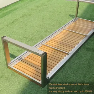 Fábrica al por mayor Patio al aire libre Jardín Muebles de calle <span class=keywords><strong>Mesa</strong></span> de <span class=keywords><strong>picnic</strong></span> de <span class=keywords><strong>madera</strong></span> y Banco - Product Image 3
