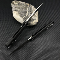 Couteau pliant EDC à lame tranchante haute dureté, mini, pour le camping en plein air, la survie, l'utilité, l'autodéfense, OEM personnalisable