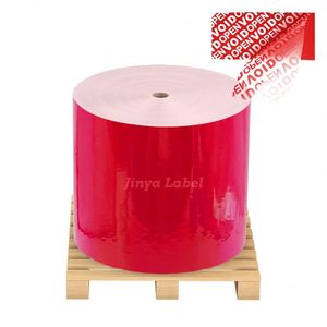 100% 전사 방지 위조 방지 보안 보증 무효 스티커/라벨/씰 (빨간색, 1 x 3.35 인치, 일련 번호 포함) - Product Image 6