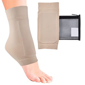 Manchons en gel, chaussettes rembourrées pour patins pour amortir et protéger la zone de contact des patins pour le patinage sur <span class=keywords><strong>glace</strong></span>, le hockey, le roller, le ski ou les bottes - Product Image 1